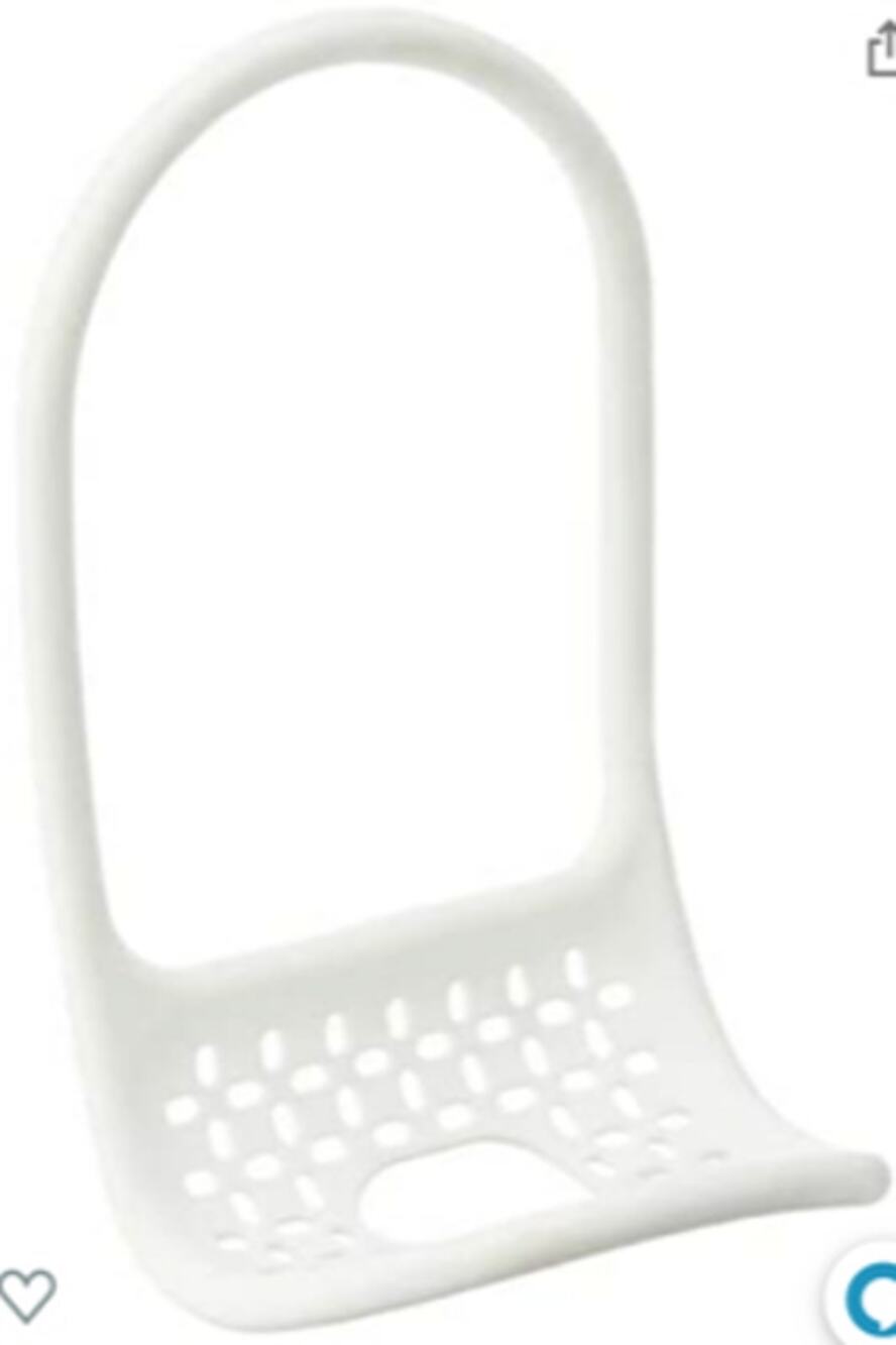 NWT White UMBRA Sink Organizer Sponge Holder